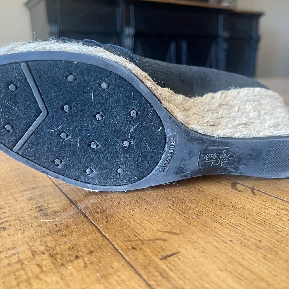 Sz.6 Life stride peep toe espadrilles - Picture 4 of 6